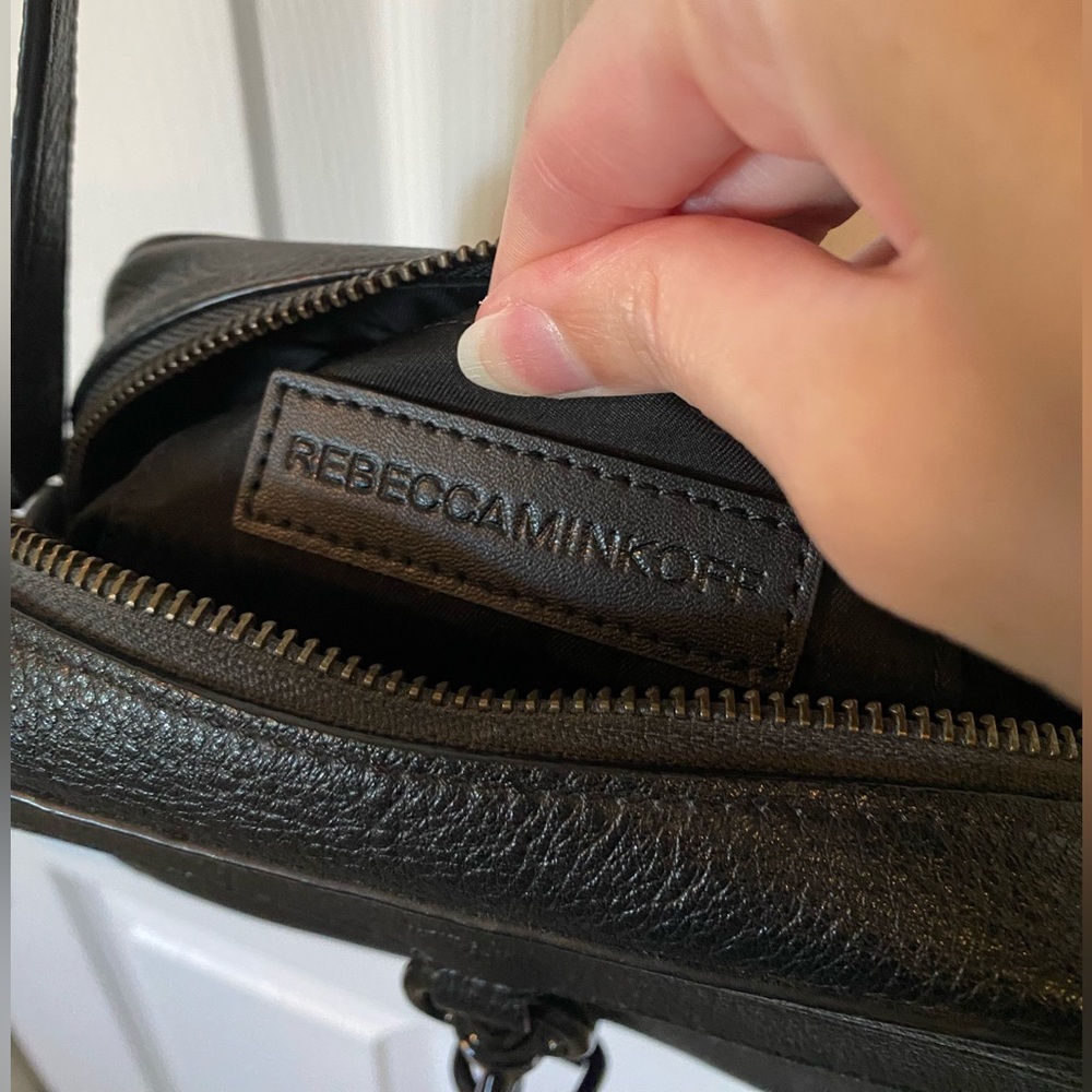 Rebecca Minkoff Purse Crossbody Black Handbag - Picture 5 of 14